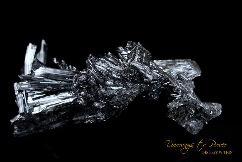 Stibnite Specimen 'VOYAGER'