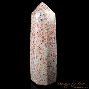 Sunstone Crystal Tower 'Abundance, Manifestation & Leadership'