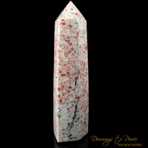 Sunstone Black Tourmaline Crystal Tower 'Abundance, Manifestation & Leadership'  16 lbs.