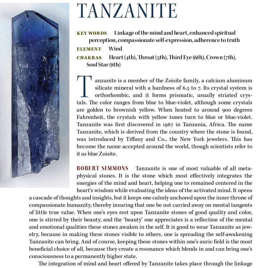 The meaning deals of tanzanite