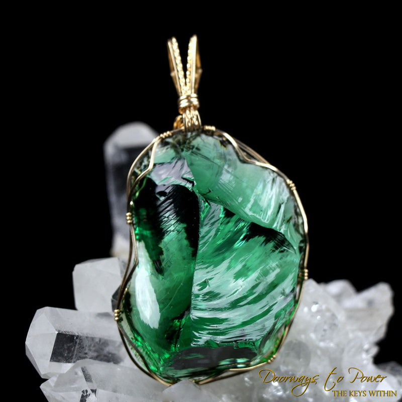 Andara selling Crystal Pendant Ocean Energy Atlantis