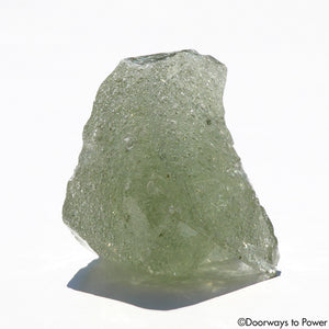 Tibetan Green Sea Foam Elder Andara Crystal