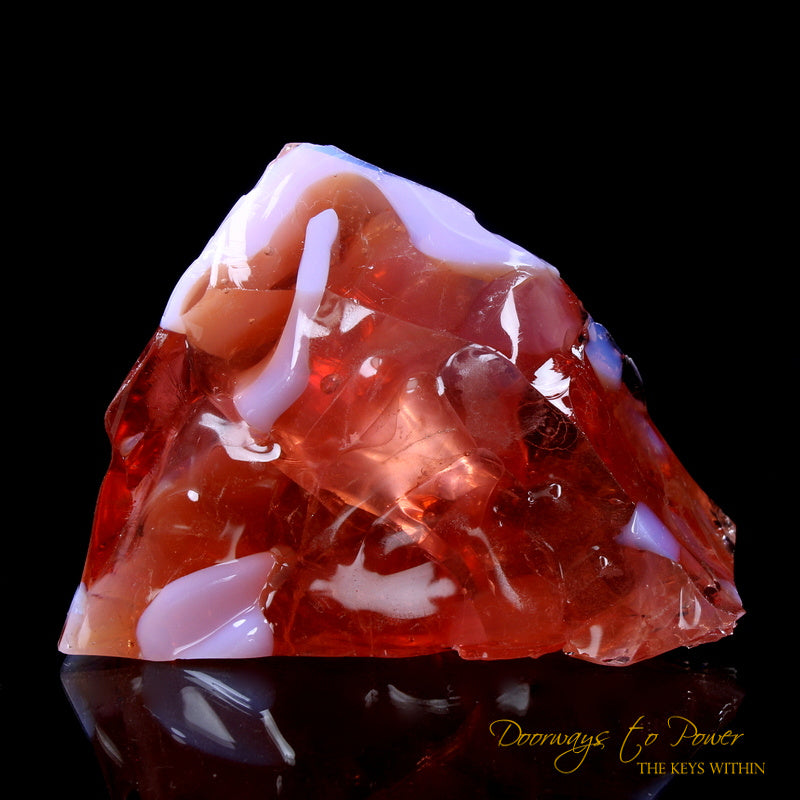 VENUSIAN PINK Angel Aura Opal Bi Color ANDARA Crystal