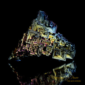 XL Rainbow Bismuth Super Conductor Crystal