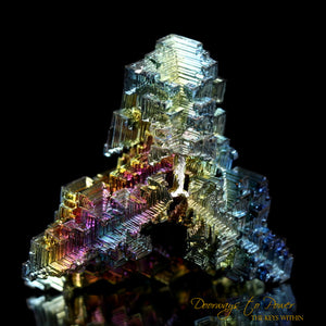 XL Rainbow Bismuth Super Conductor Crystal