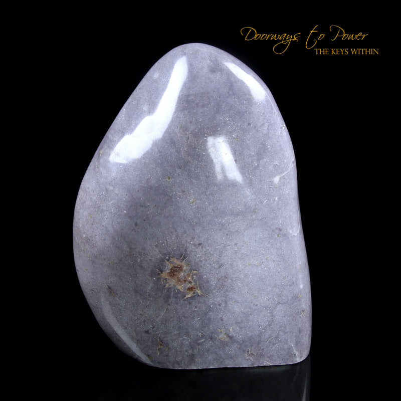 Lilac Lepidolite Crystal Sculpture XL