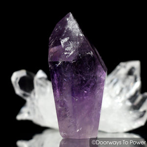 Amethyst John of God Quartz Crystal