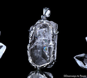 Danburite Crystal Pendant 'Angelic Healer'