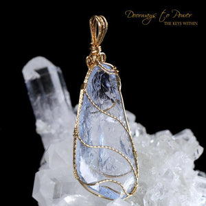 Lady Nellie Blue Andara Pendant 14k