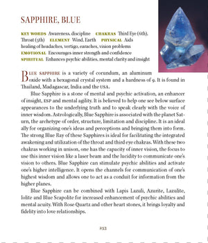 Blue Sapphire Metaphysical Properties