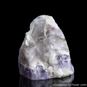 Amazez Azeztulite Crystal Altar Stone | Amethyst Azeztulite