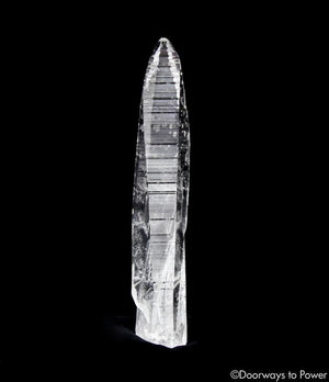 Colombian Lemurian Light Energy Quartz Crystal Record Keeper Laser Wand