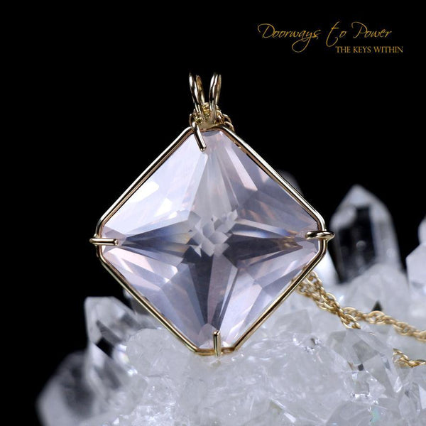 Clear quartz deals magician pendant