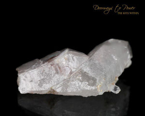 Ajoite Tantric Twin Crystal