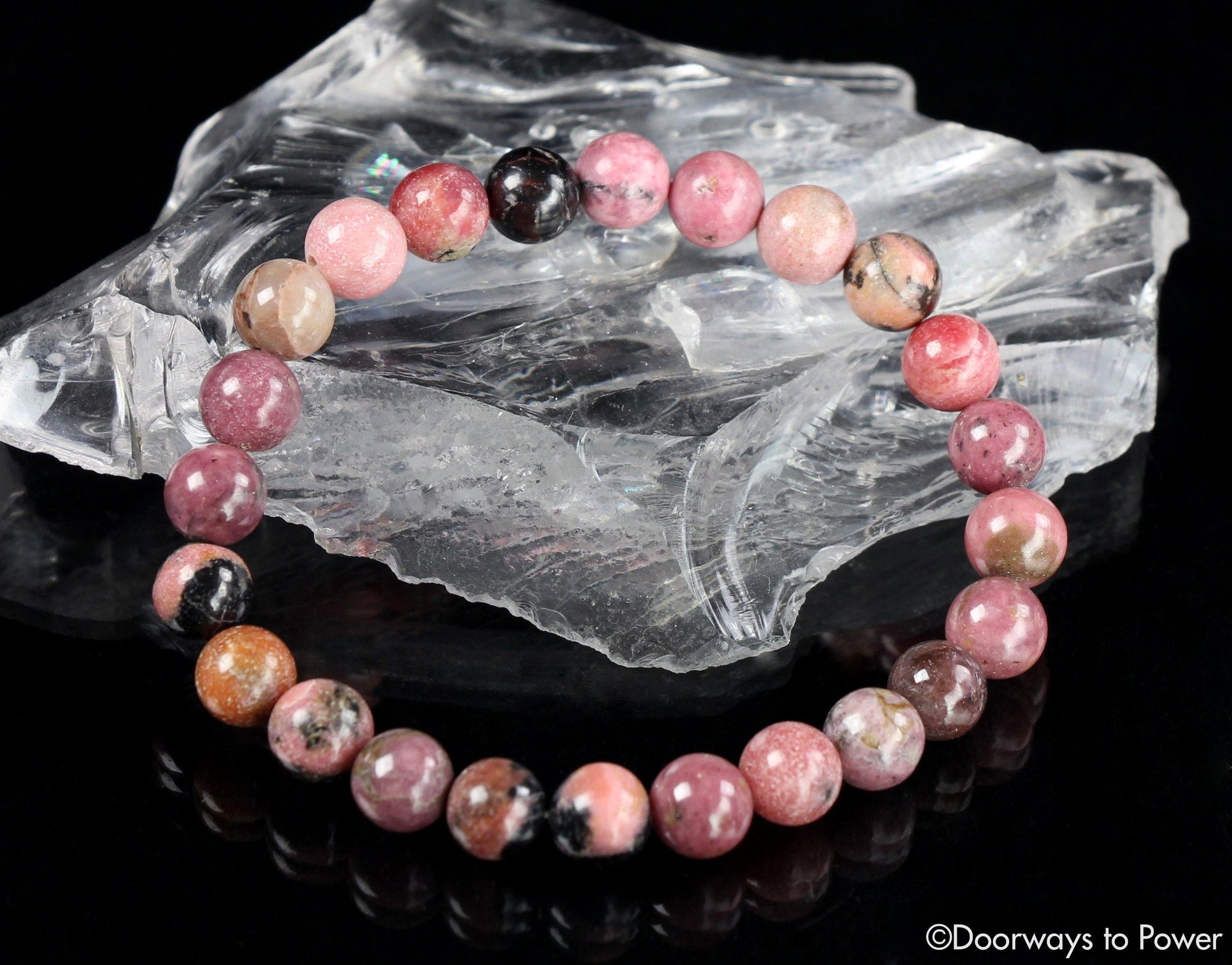 Rhodonite Healing Crystal Bracelet