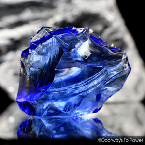 Elestial Sapphire Monatomic Andara Crystal