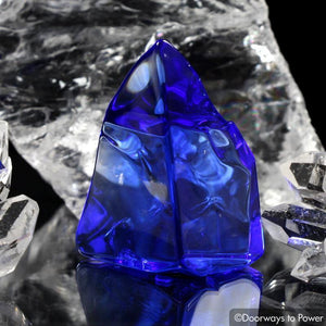 Siberian Blue Quartz Crystal