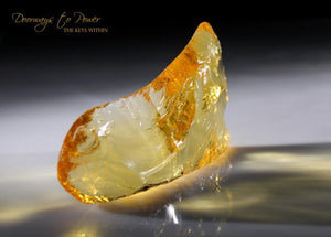 Lemurian Amber Andara Crystal