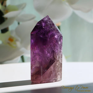 Amethyst Quartz Crystal Point