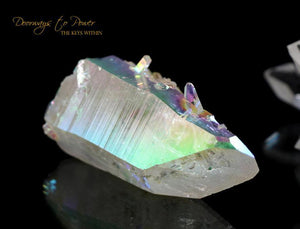 Angel Aura Lemurian Quartz Inner Child ET Crystal