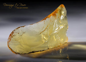 Lemurian Amber Andara Crystal California 