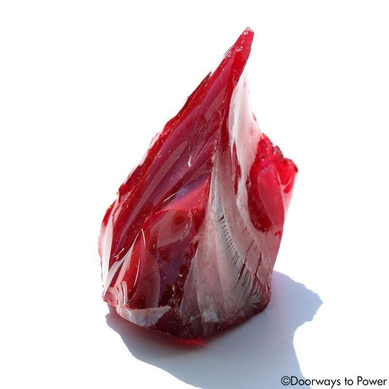 Blood Red Andara newest Crystal 1 kg polished