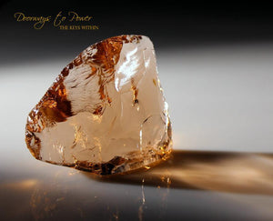 Lemurian Etherium Gold Andara Crystal 'Light Essence'