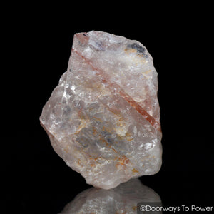 Pink Fire Azeztulite Quartz Crystal