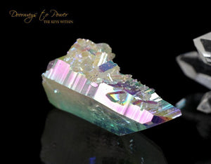 Angel Aura Lemurian Quartz Inner Child ET Crystal