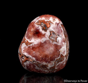 Pink Amethyst Polished Stone 'Soul Retrieval'