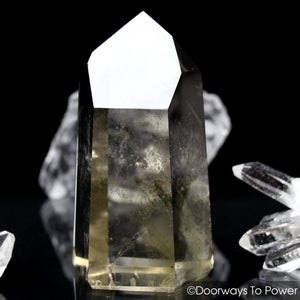 John of God Citrine Quartz Crystal Dow