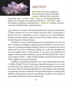 Amethyst Properties Book of Stones