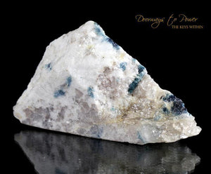 Blue Snowball Euphoralite Crystal Altar Stone