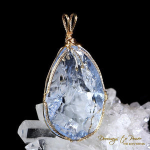 Lady Nellie Blue Andara Pendant 14k