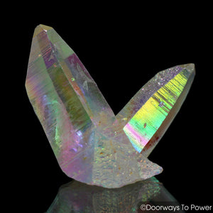 Angel Aura Twin Starbrary Quartz Crystal