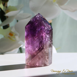 Amethyst Quartz Crystal Tower