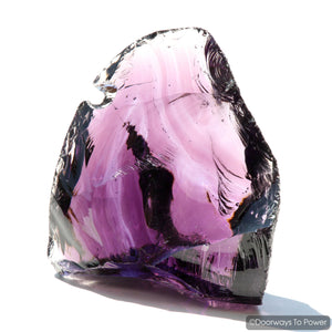 Merlins Light Purple Monatomic Andara Crystal 'Alchemist' Between Worlds