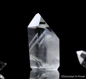 John of God Crystal Phantom Quartz Point & Shaman Dow