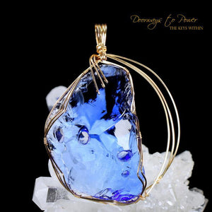 5d  Andara Monatomic Crystal Pendant 