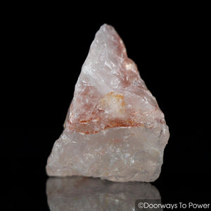 Pink Fire Azeztulite Quartz Crystal