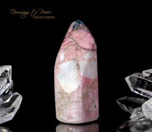 Pink Bubblegum Lavender Euphoralite Crystal Tower 