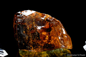 Lemurian Amber Monatomic Andara Crystal 