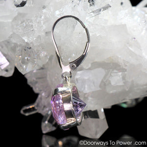 Ruby Lavender Quartz Super Nova Earrings