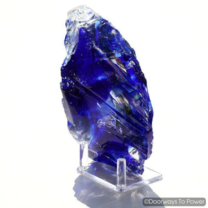 Tanzanite Fire & Elestial Starlight Monatomic Andara Crystal 'ARCTURIAN STAR-SHIP' 5D  RARE