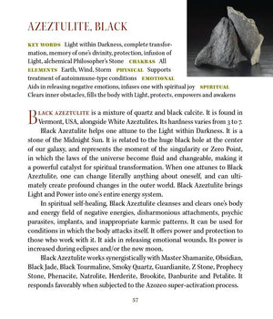 Black Azeztulite Metaphysical properties