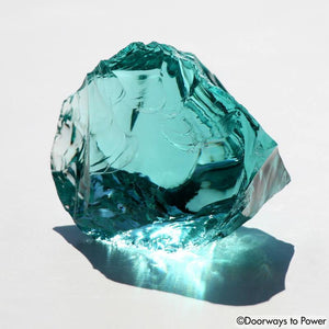 Cyan Angeles Monatomic Andara Crystal 'Celestial Messenger'