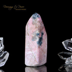  Euphoralite Pink Bubblegum Lavender Crystal Tower 