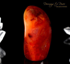 Carnelian Crystal Altar Stone 'Vitality & Energy'