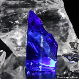 Siberian Blue Quartz Crystal