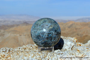 Blue Kyanite Crystal Healing Sphere Rare